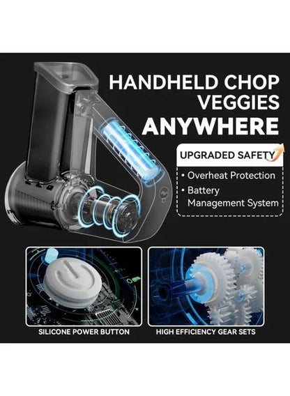 Multi-Functional Electric Handheld Food Chopper